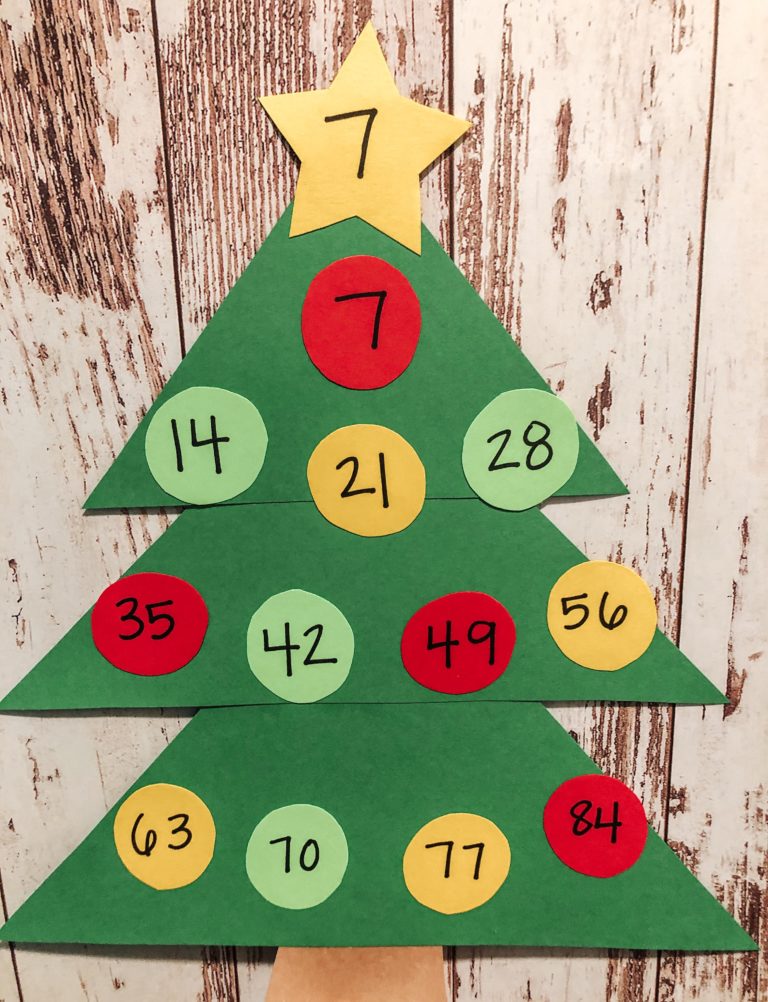 Skip Counting Around the Christmas Tree