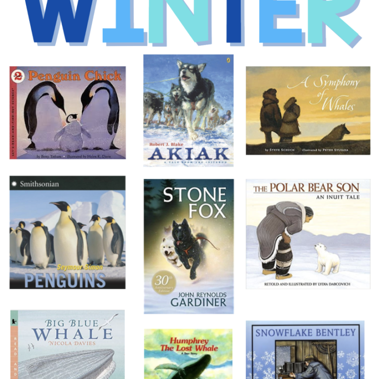 10 winter picture books with covers