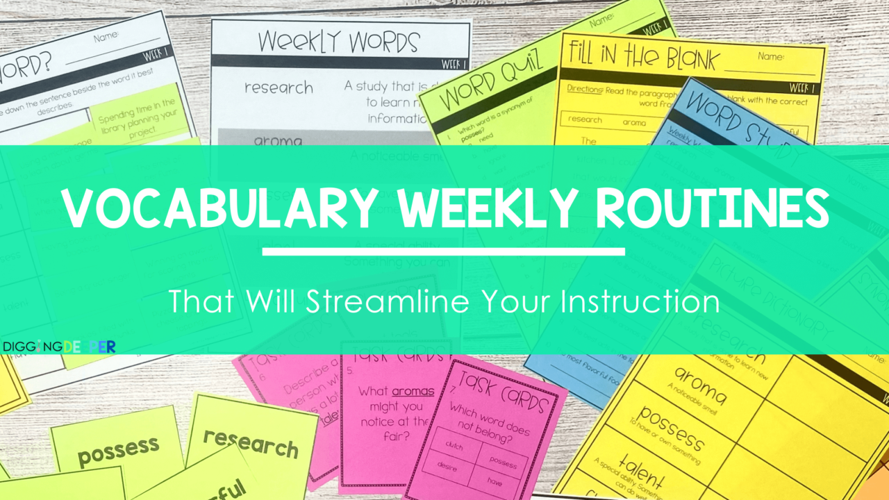 The Best Weekly Vocabulary Activities To Amp Up Your Instruction